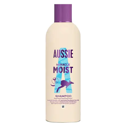Aussie Miracle Moist Shampoo 180ml