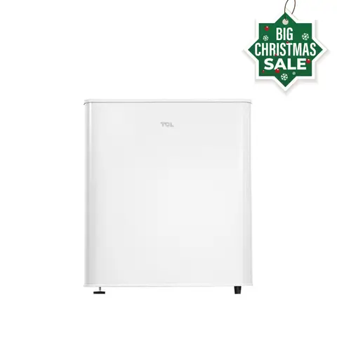 TCL Mini-Kühlschrank 45L, Tischkühlschrank, Kompakt Kühlung für Wein & Bier, verstellbare Füße [Energieeffizienzklasse E] RF60DWE0