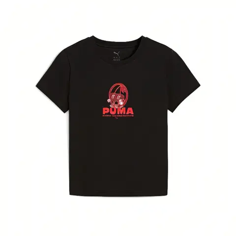 Puma Graphic Cherry The Moment Slim Tee - Puma Black