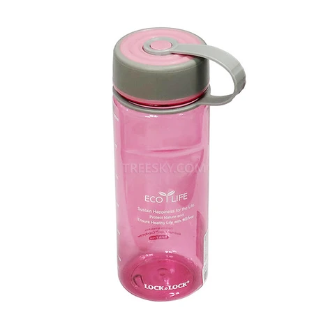 Locknlock Bisfree Aqua zweifarbige Flasche 650 ml (Hellrosa)