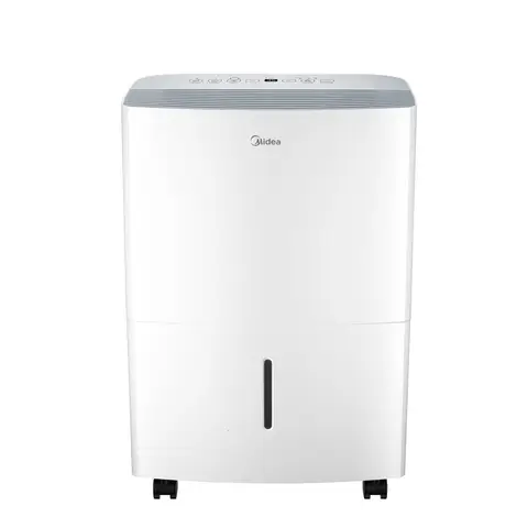 Midea Seasonal Dehumidifier – 16L Extraction, Humidity Control, Continuous Drain Option, White – MDDF2-16DEN7-UK
