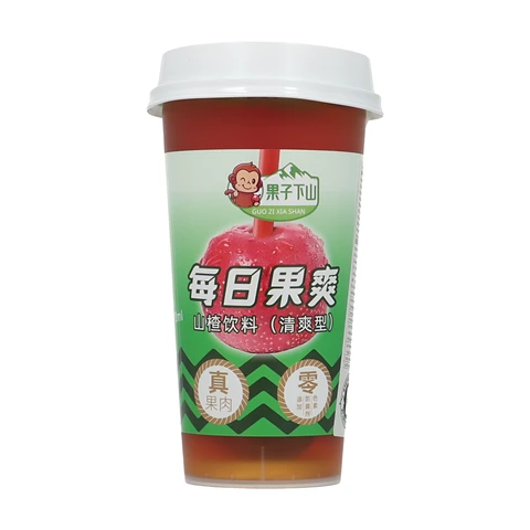 Boisson rafraîchissante quotidienne Guozixiashan au fruit de l'épine vinette en boîte de 380ml