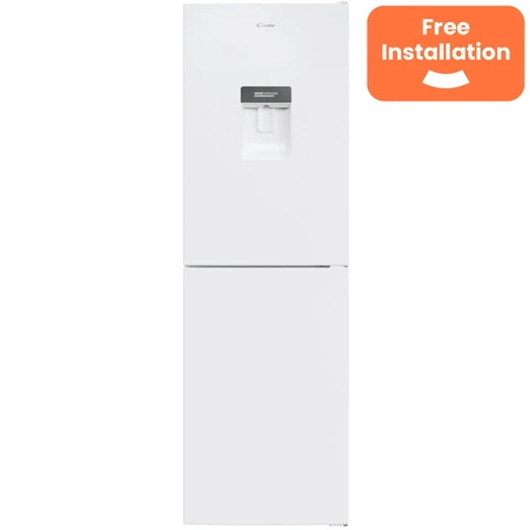 CANDY CCT3L517EWWK-1 Low Frost Fridge Freezer with Water Dispenser - White - E Rated