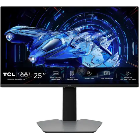 TCL 25G64 25 inch fhd qd-mini led 300hz scherm
