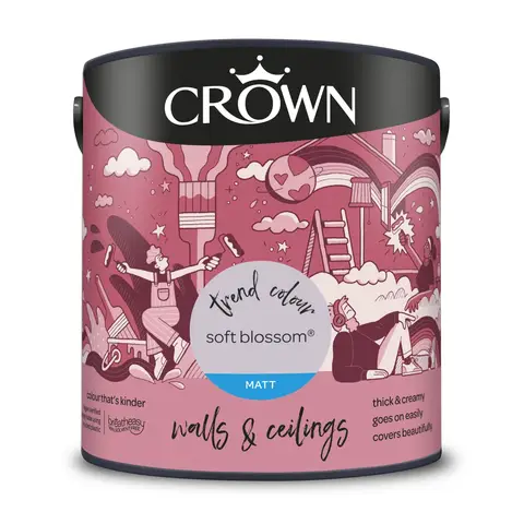 Crown Matt Emulsion Soft Blossom 2.5L