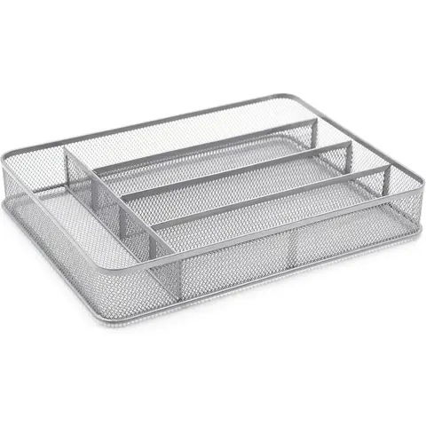 Senhoglb 5 compartment silverware tray organiser, New Year Sale , Top gift picks