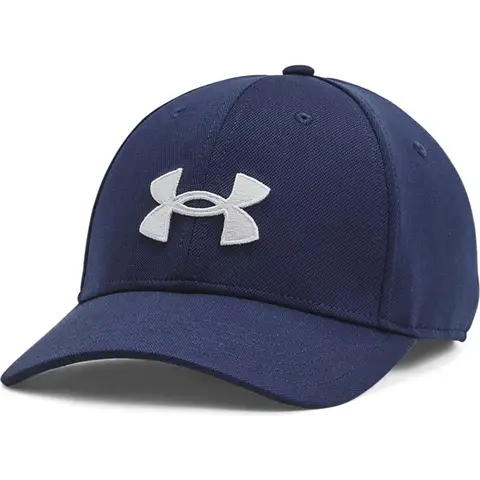 Under Armour Blitzing Low Storm Men's Adjustable Cap - Midnight Navy/ Mod Gray