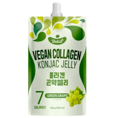 Konjac Gelei Groene Druif (Vegan) 120 g
