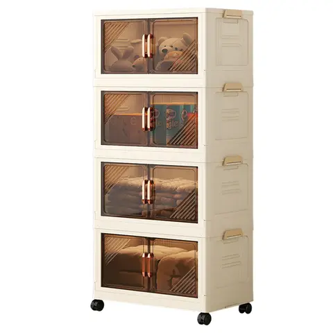 Huacan opvouwbare opbergkast 55 cm - 4 lagen