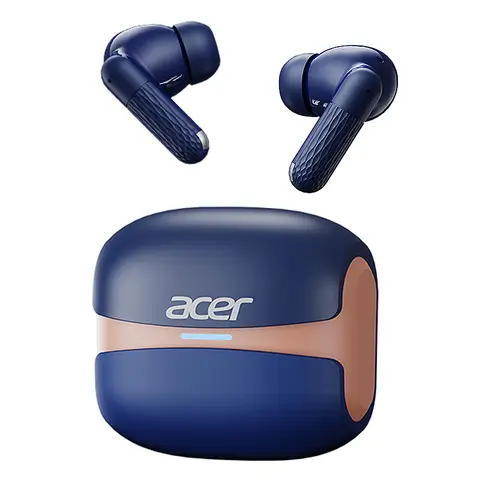 Acer OHR548 Écouteurs sans fil intra-auriculaires, Autonomie ultra-longue, Bluetooth 5.4, Décodage haute définition HIFI, Son surround 3D, Commande tactile, Réduction du bruit lors des appels, Avec boîtier de charge Type-C, Recommandations de cadeaux