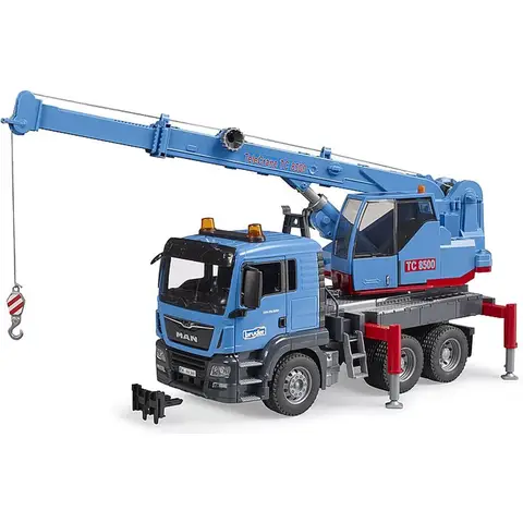 Bruder 03771 - MAN TGS Crane Truck - 1:16 Vehicles, Trucks, Crane Trucks, Crane Vehicles, Toys from 4 years
