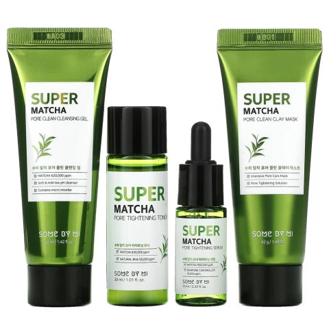 Some By Mi Super Matcha Pore Care Starter Kit Travelsized Gift Box