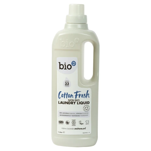 Bio D Cotton Fresh Non Bio Laundry Liquid 1 Litre