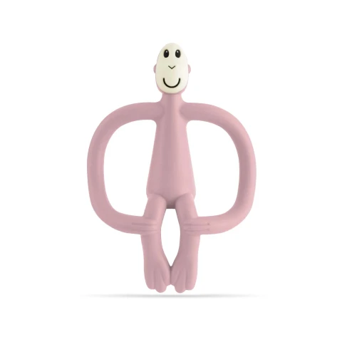 Matchstick Monkey Teething Toy Dusty Pink
