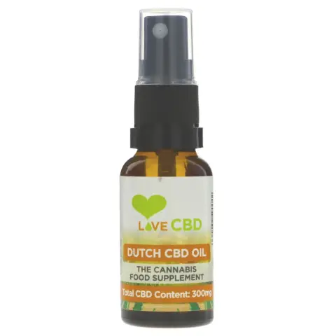 LOVE CBD - Dutch CBD Oil - 300mg - 20ML