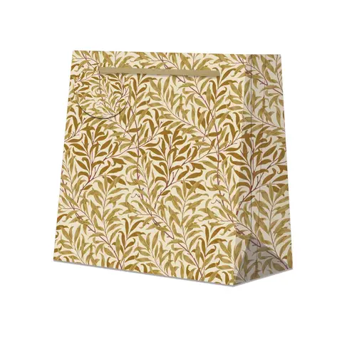 Morris & Co Willow Bough Gold Small Gift Bag