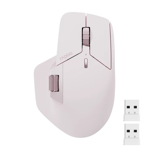 RAPOO Souris MT760M rose
