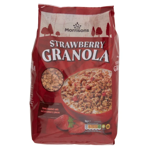 Morrisons Strawberry Granola 1kg