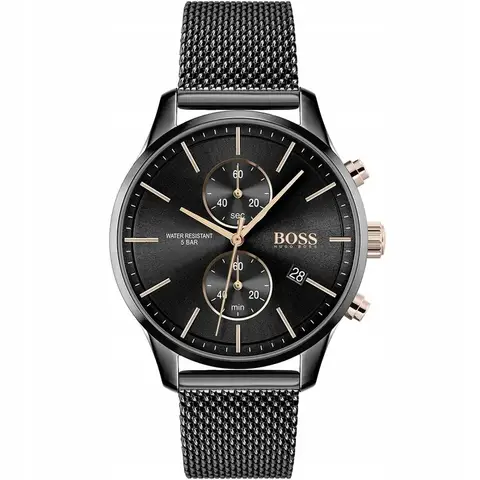 Boss 1513811 Associate Collection Stainless Steel Men's Chronograph Quartz Watch