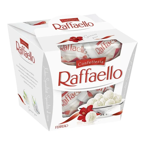 Ferrero Raffaello Kokos-Mandel-Pralinen 150g