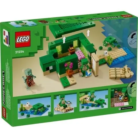 LEGO Minecraft 21254 La Maison de la Plage à la Tortue