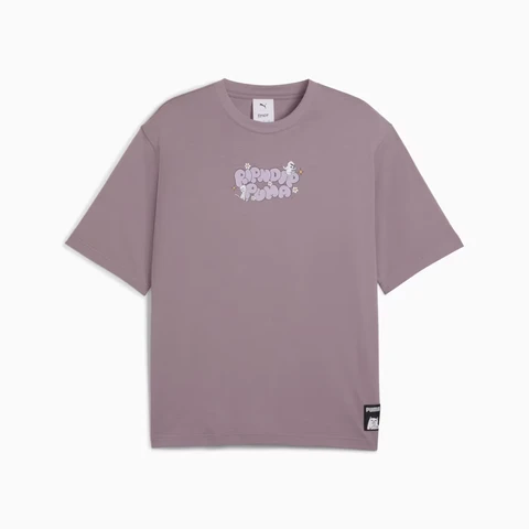 Puma X RIPNDIP Boxy Graphic Tee - Plum Jam