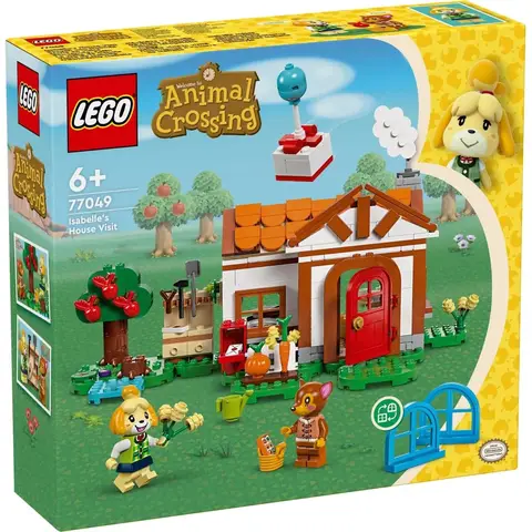 LEGO Animal Crossing bezoek aan Isabelle's Huis bouwset - 77049, 389 stuks