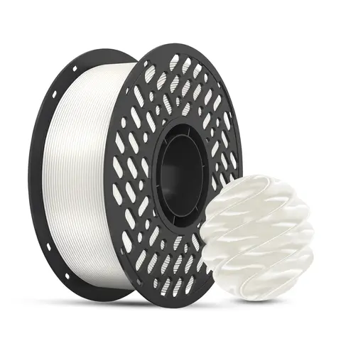CAILAB Filament pour Imprimante 3D PLA Silk - Blanc nacré