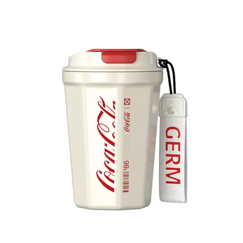 Collection Coca-Cola Tumbler Octogone Isolé - Blanc