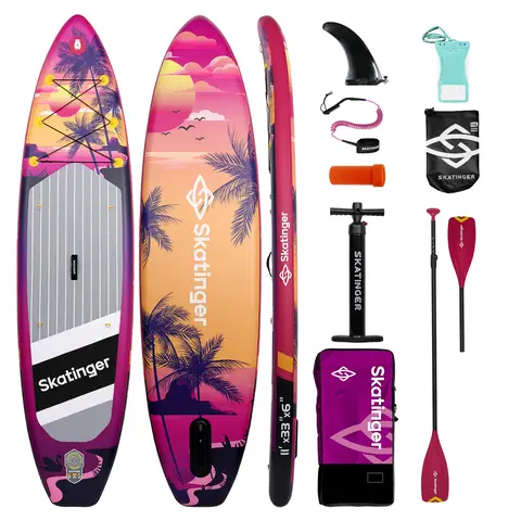 SKATINGER Sunrise 11'x33"x6"