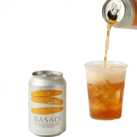 BASAO Red Oolong Kombucha Sparkling Drink 310ml