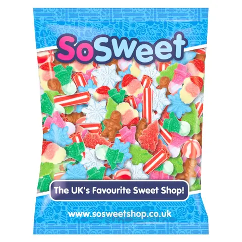 SoSweet Christmas Sweet Mix Bag 1kg