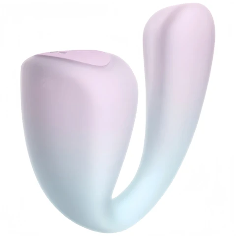 OSUGA C-TAIL Doppelstimulations-Vibrator (Klitoris & G-Punkt) - Schwing- & Rotationsfunktion, Lila