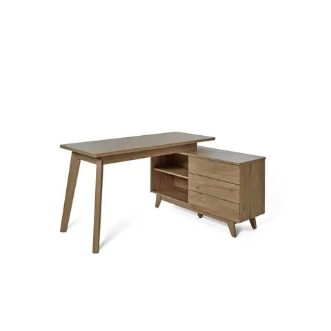 jahnke Eck-Schreibtisch LIBRE D 240 E Montana Eiche Nb.