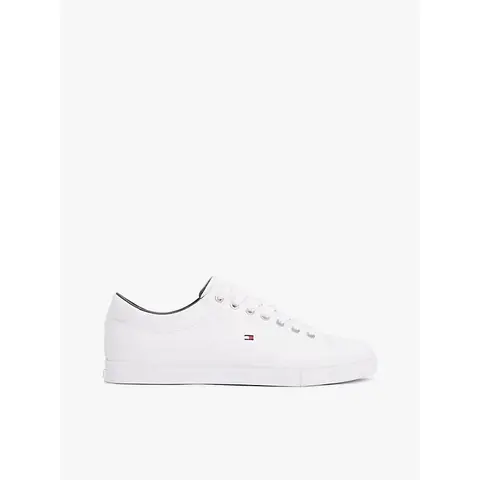 Tommy Hilfiger ESSENTIAL LEDEREN SNEAKER WIT Heren 45