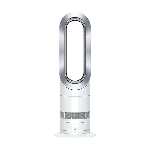 Dyson AM09 - Chauffage ventilateur Hot+Cool - 2000 W, oscillation 70°, Blanc/Argent