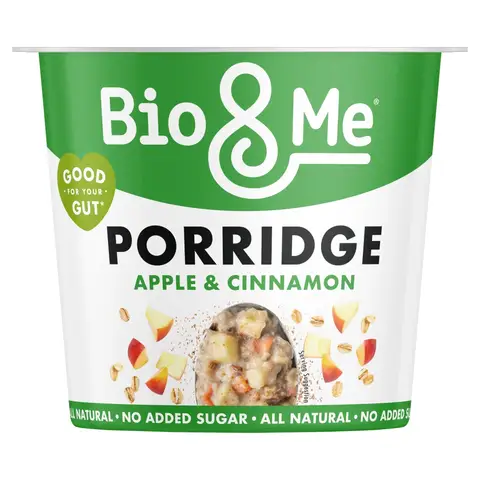 Bio & Me Apple & Cinnamon Porridge Pot 65g