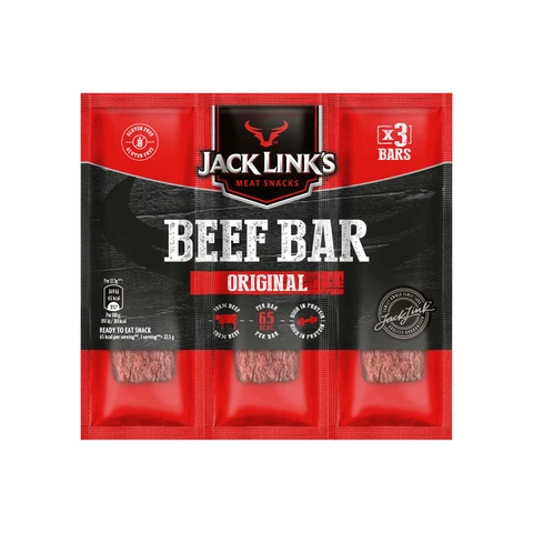 Jack Link's Beef Bar Original - 3 x 22,5 g
