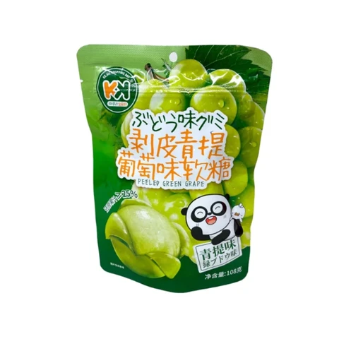 Chaoyouwei Geschälte grüne Rosinen-Trauben-Bonbons 108 g