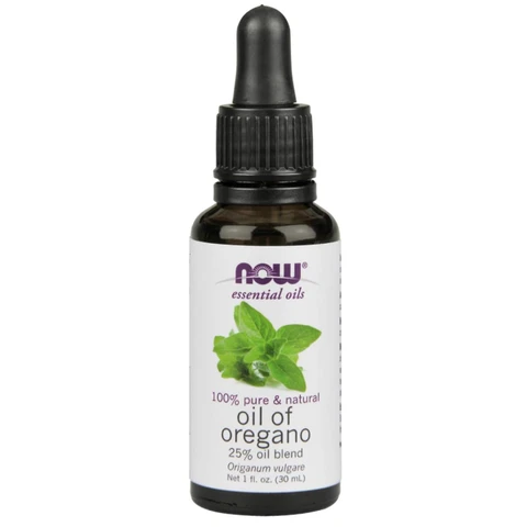NOW Foods Oregano Essential Daily Wellness Support Oil Blend Aromatherapy - 30ml