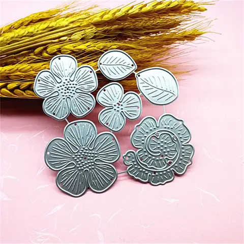 Metal Spring Die Cuts，Embossing Stencil Cutting Dies for Card Making Scrapbooking Paper Craft Album Stamps DIY Décor