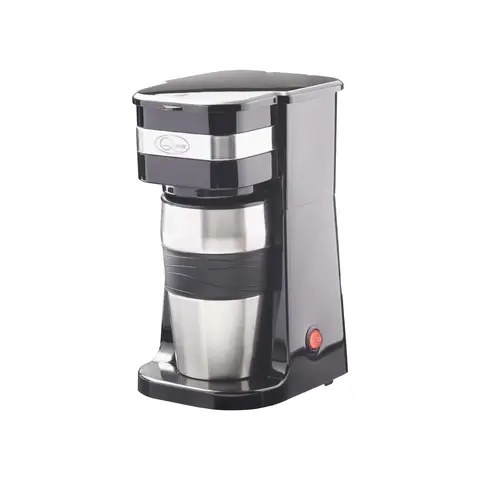 Quest Coffee To Go, Filter Coffee Machine, Portable, Travel Mug, Silver – 35189