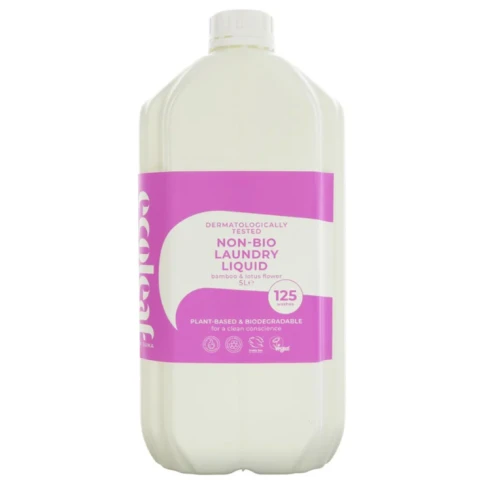 ECOLEAF BY SUMA - Laundry Liquid-Bamboo & Lotus - Non Bio - 125 washes - 5L