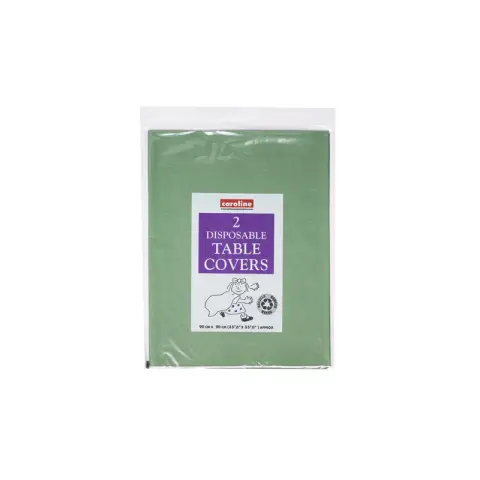 90cm Square Paper Tablecover Dark Green
