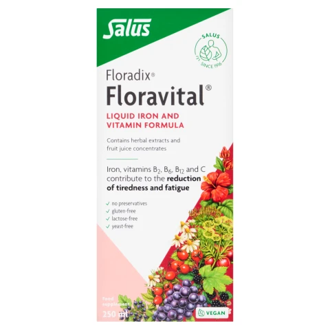 Floradix Floravital Liquid Iron and Vitamin Formula 250ml