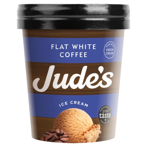 Judes Flat White Coffee Tub 460ml