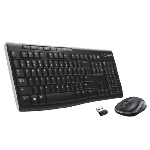 Logitech Desktop MK270 Wireless Combo Black - US Layout