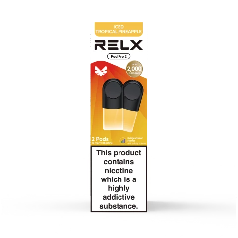 Relx 2 Pods Iced Tropical Pineapple