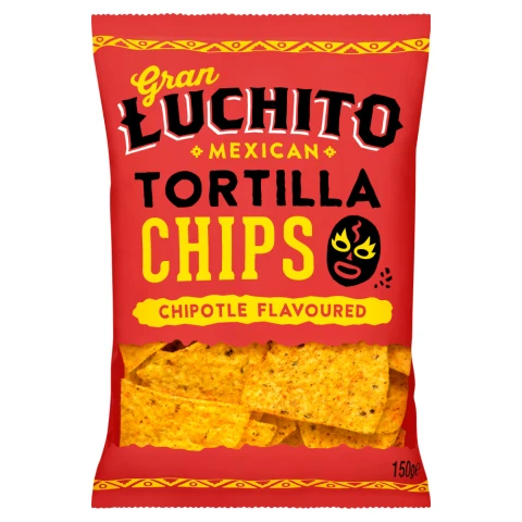 Gran Luchito - Mexican Chipotle Tortilla Chips 150g