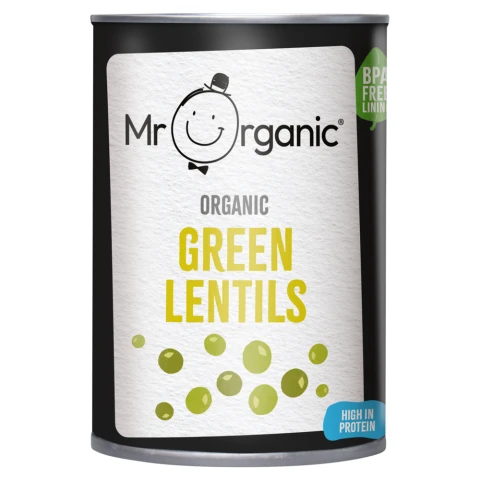 Mr Organic - Organic Green Lentils - 400g